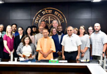 मुख्यमंत्री से अमेरिका से आए प्रतिनिधिमण्डल ने की भेंट