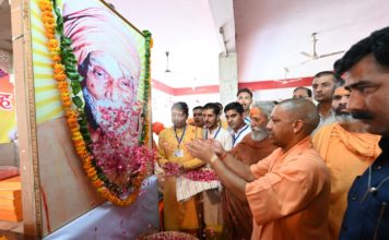 मुख्यमंत्री ने शुकतीर्थ के विकास के लिए किया 1248.69 लाख रु0 की परियोजनाओं का शिलान्यास व लोकार्पण