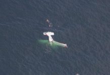 अचानक क्रैश होकर समुद्र में गिरा विमान