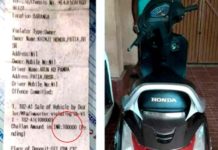 शोरूम से बाहर ही आई थी नई स्कूटी, पुलिस ने एक लाख का चालान काट दिया