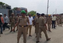 उन्नाव : हिंदुस्तान पेट्रोलियम के टैंक में हुआ धमाका, मची भगदड़