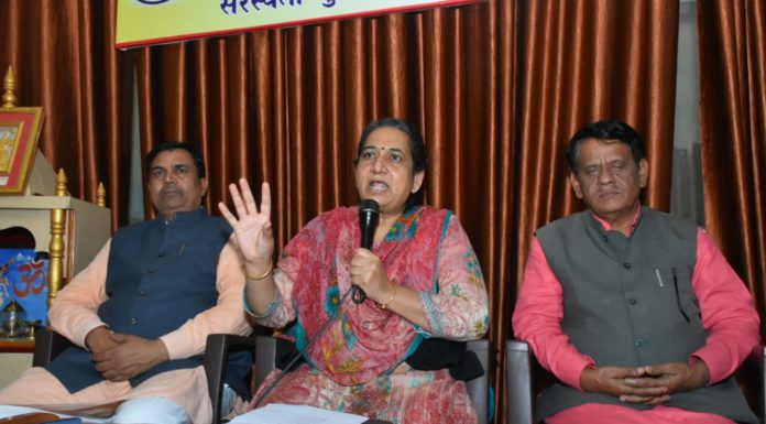 समर्थ भारत के लिये सशक्त महिला की भागीदारी जरूरी : रेखा चूडासमा