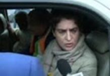 लखनऊ पुलिस पर प्रियंका गांधी का आरोप- मेरा गला दबाकर धकेला