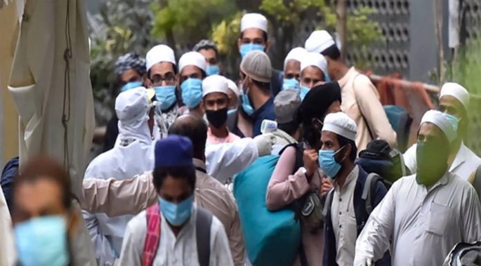 यूपी में तब्लीगी जमात के 270 व्यक्ति कोरोना संक्रमित, 2,267 क्वारेंटाइन में