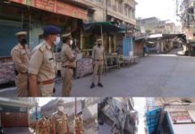 नक्खास का कुछ इलाका भी सील, अघोषित कफर्यू जैसा माहौल