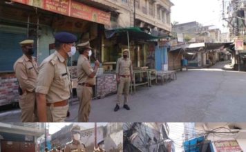 नक्खास का कुछ इलाका भी सील, अघोषित कफर्यू जैसा माहौल
