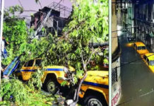 चक्रवाती तूफान अम्फान ने बंगाल में मचाया कोहराम, 72 की मौत