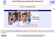 UP Board Result 2020 : नतीजे जारी, यहां देखें, हाईस्कूल में बागपत की रिया जैन व इंटर में अनुराग मलिक टॉपर