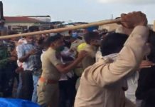 सोमनाथ मंदिर में भीड़ के कारण भक्तों पर लाठीचार्ज