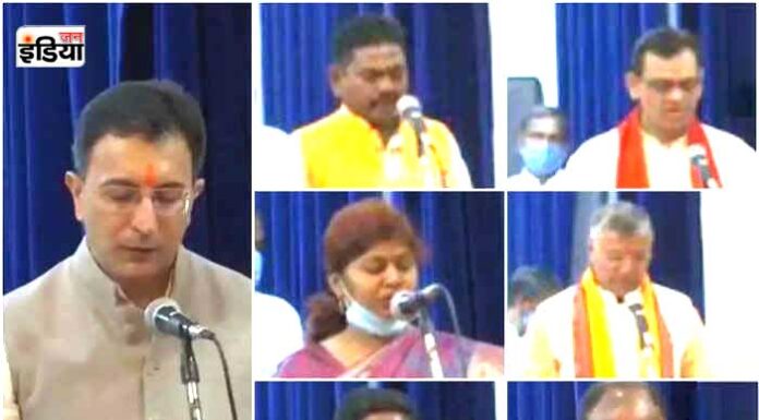 यूपी में योगी मंत्रिमंडल का विस्तार, जितिन प्रसाद सहित 7 मंत्रियों ने ली शपथ