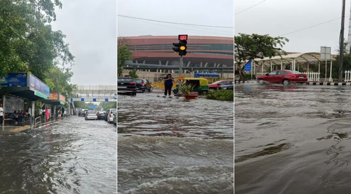 बारिश से डूबा दिल्ली: पानी से हुई सड़कें जाम, जनजीवन अस्त-व्यस्त !