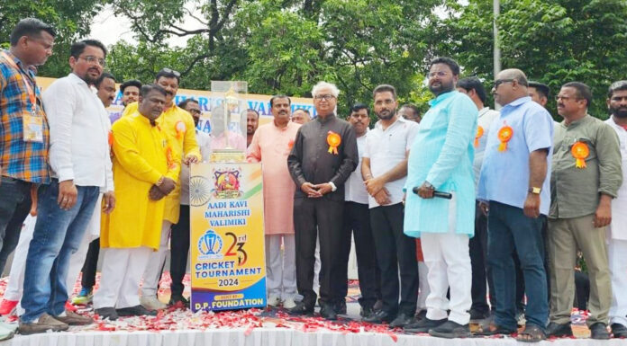 महर्षि क्रिकेट टूर्नामेंट का क्वार्टर फाइनल 6 व 7 अक्टूबर को