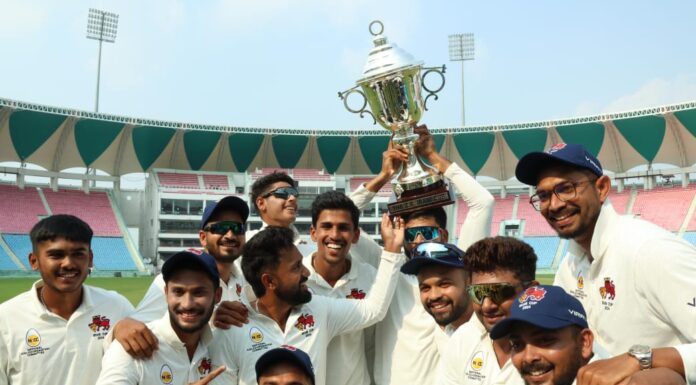 27 साल के इंतजार के बाद मुंबई ने 15वीं बार जीता ईरानी कप