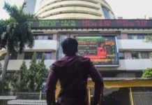 सेंसेक्स की टॉप 10 में से 9 कंपनियों का मार्केट कैप 4.74 लाख करोड़ रुपये गिरा