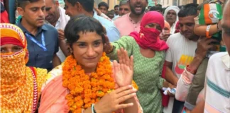 राजनीति के अखाड़े में भी विनेश फोगाट विजयी, मिले इतने वोट